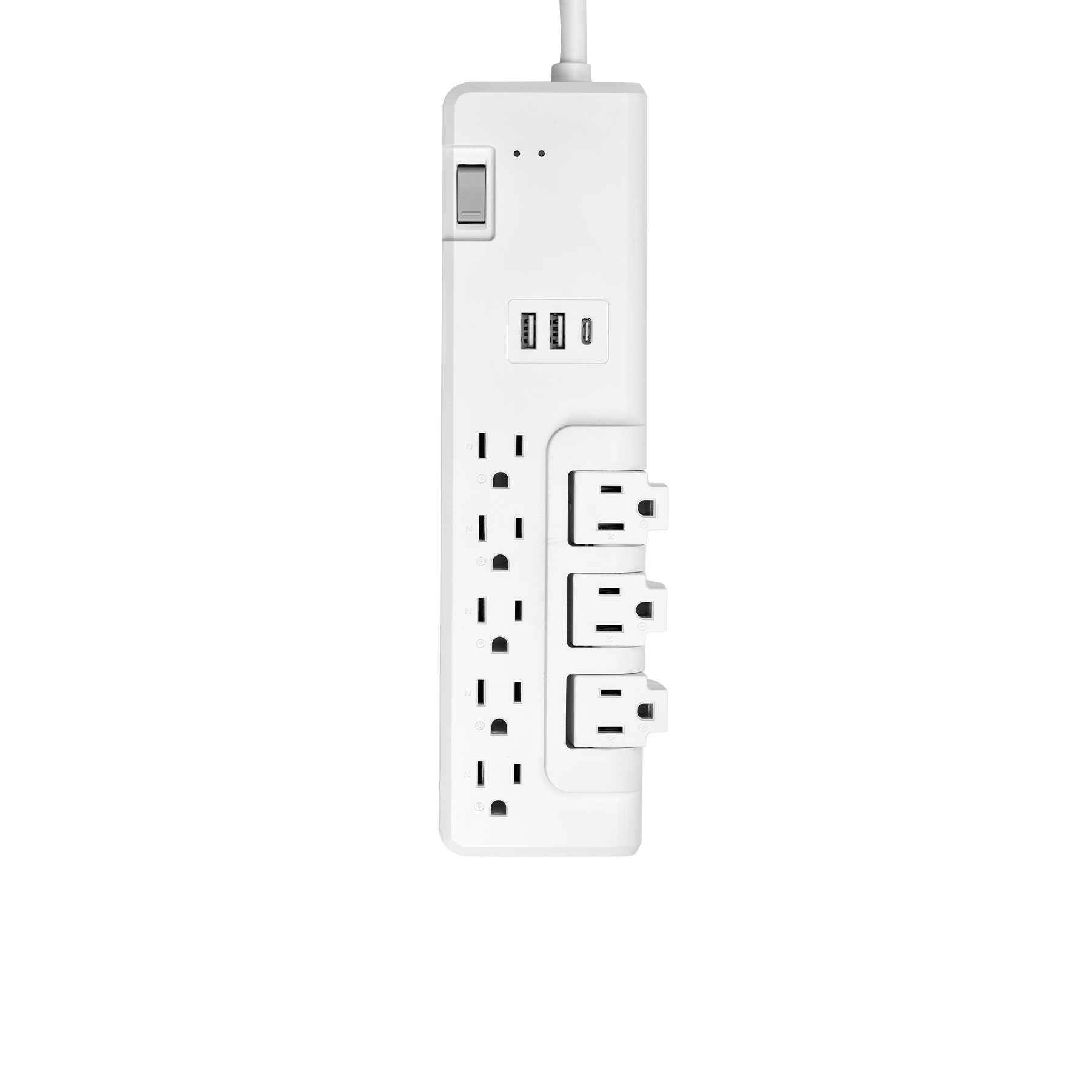 8-outlet Rotating Power Strip