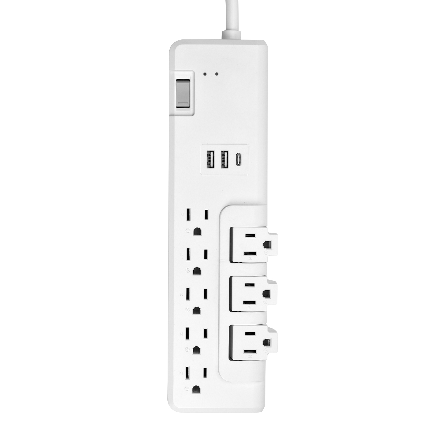 8-outlet Rotating Power Strip