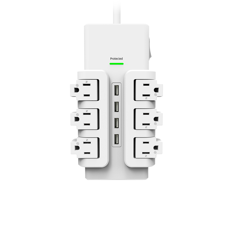 6-Outlet Rotating Power Strip