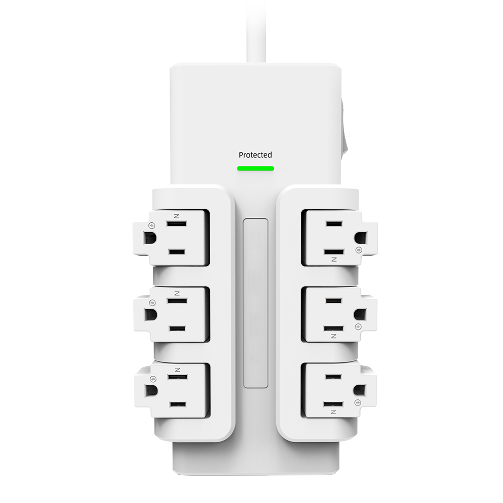 6-Outlet Rotating Power Strip