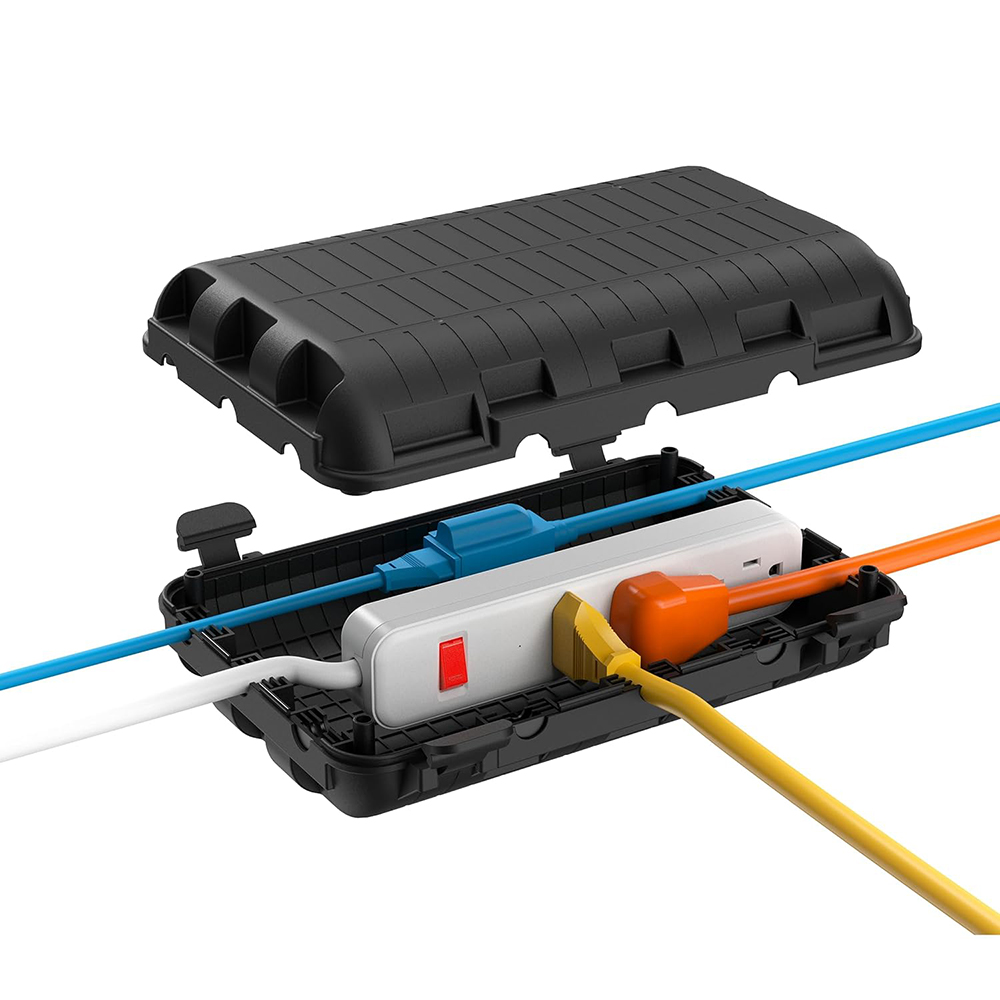 IP44-Rated Waterproof Outdoor Extension Cord Box