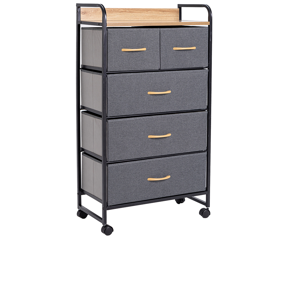 5-Drawers Fabric Chest