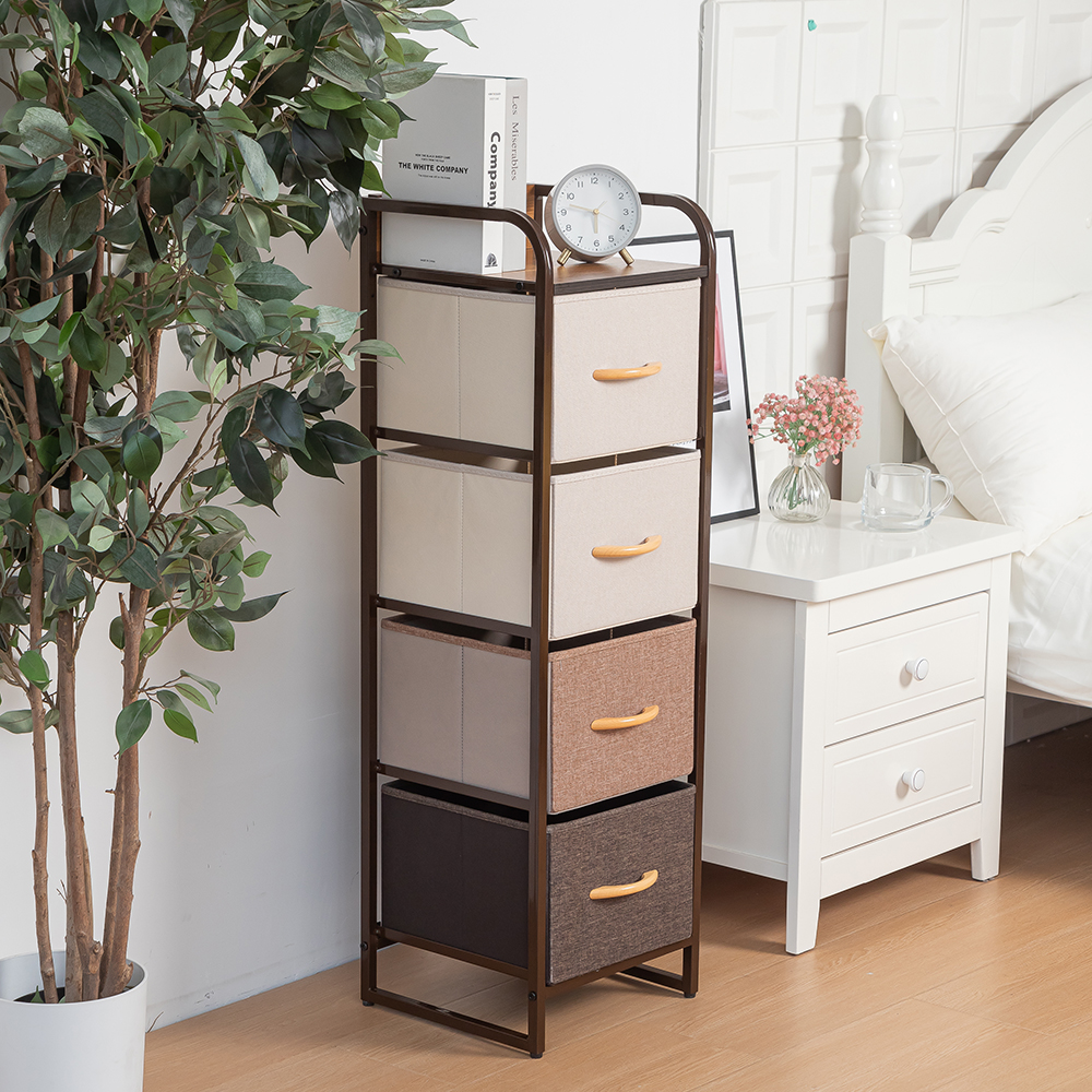 4-drawer Fabric Chest