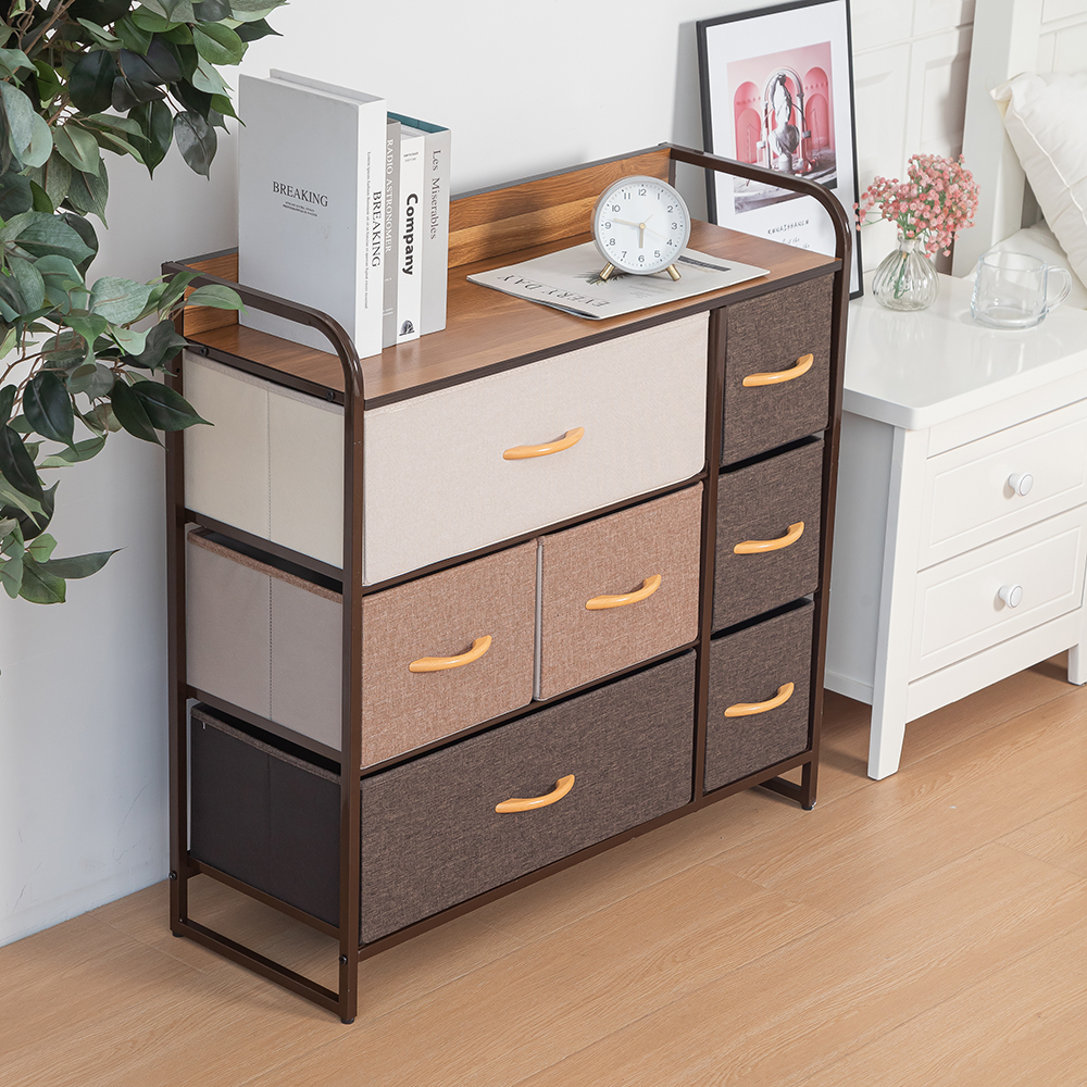 7-Drawers Fabric Chest