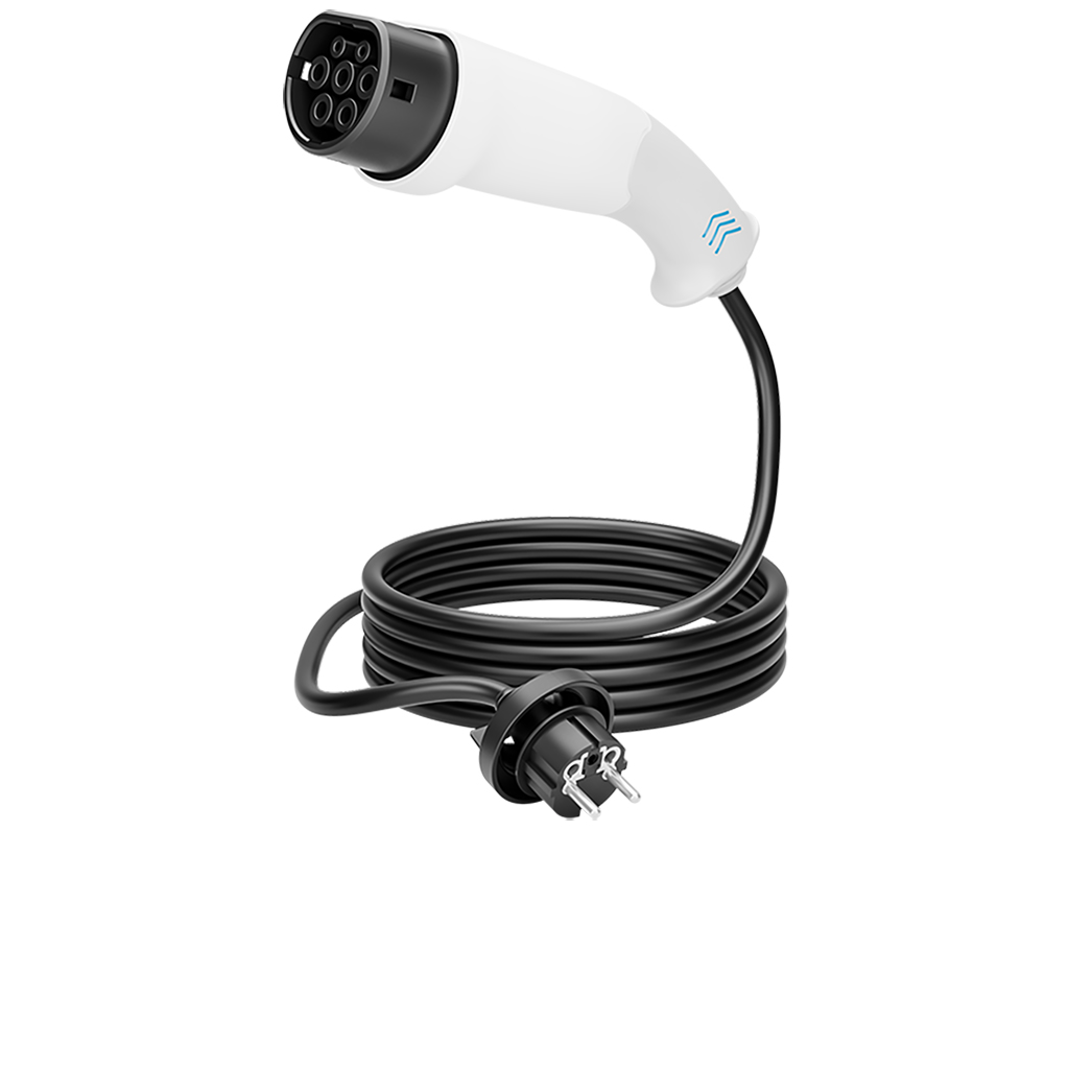 Type2 Portable EV Charger Schuko Plug
