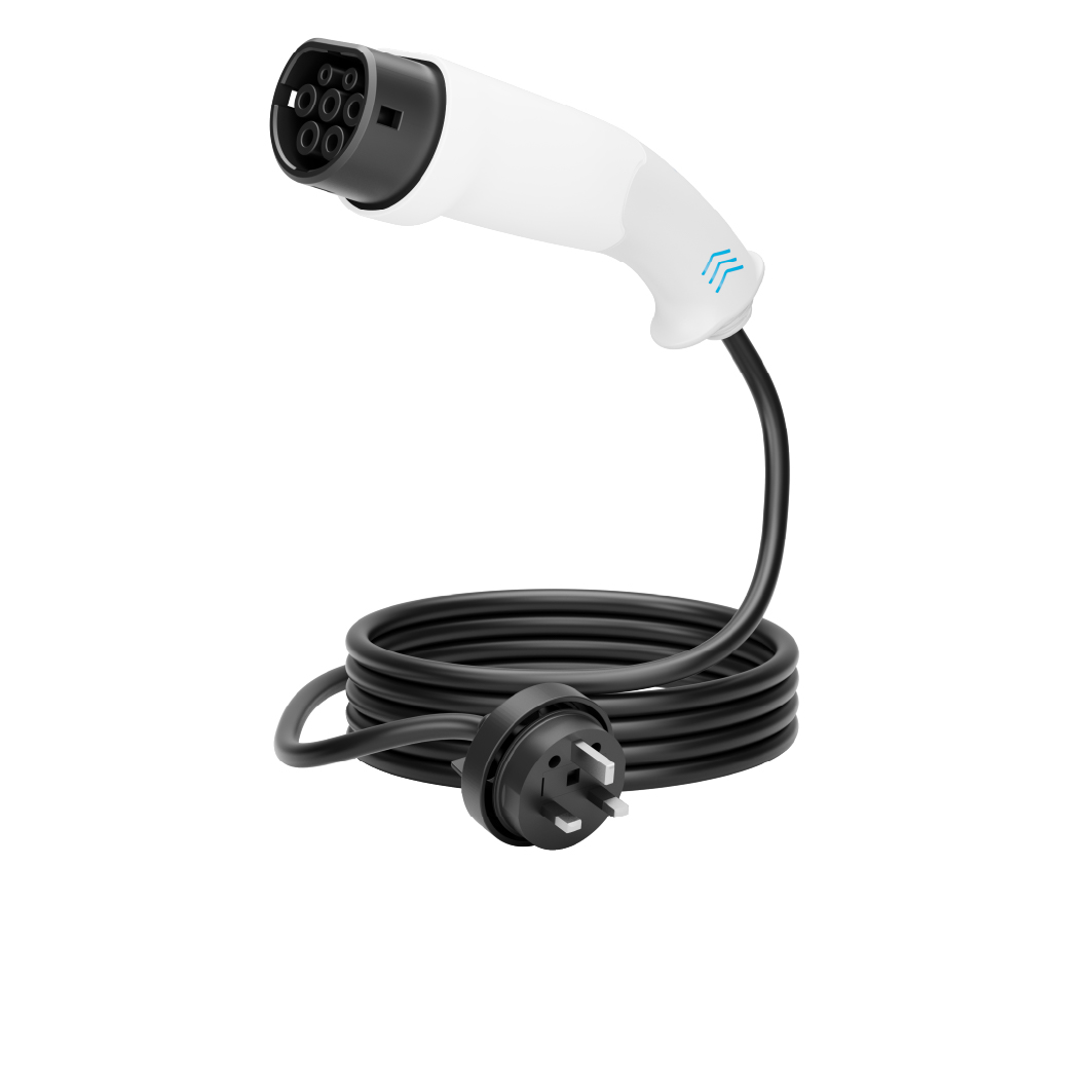 Type 2 V2L Discharge Cable with Single UK Plug
